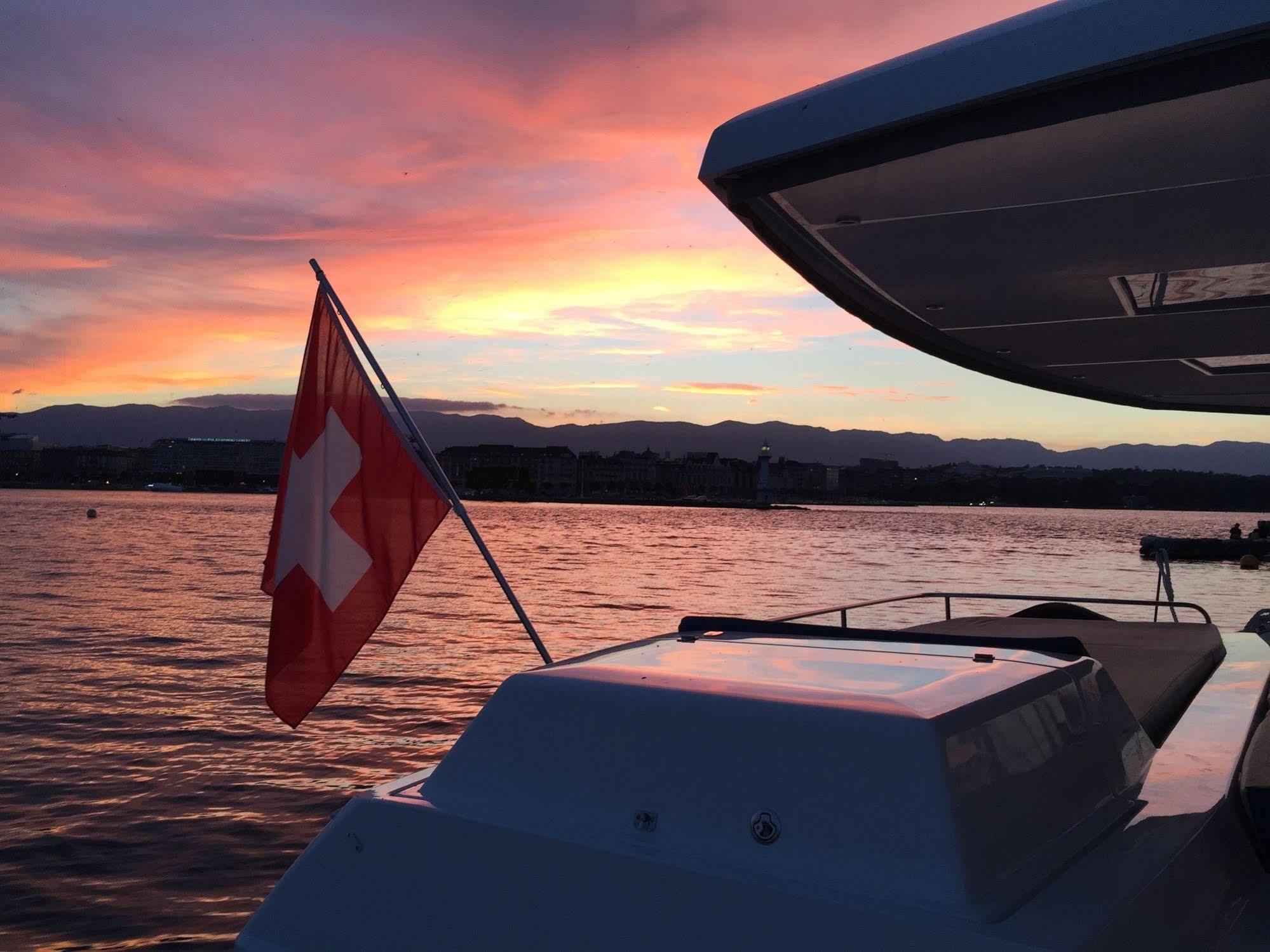 Floatinn Boat-Bnb Genf Kültér fotó